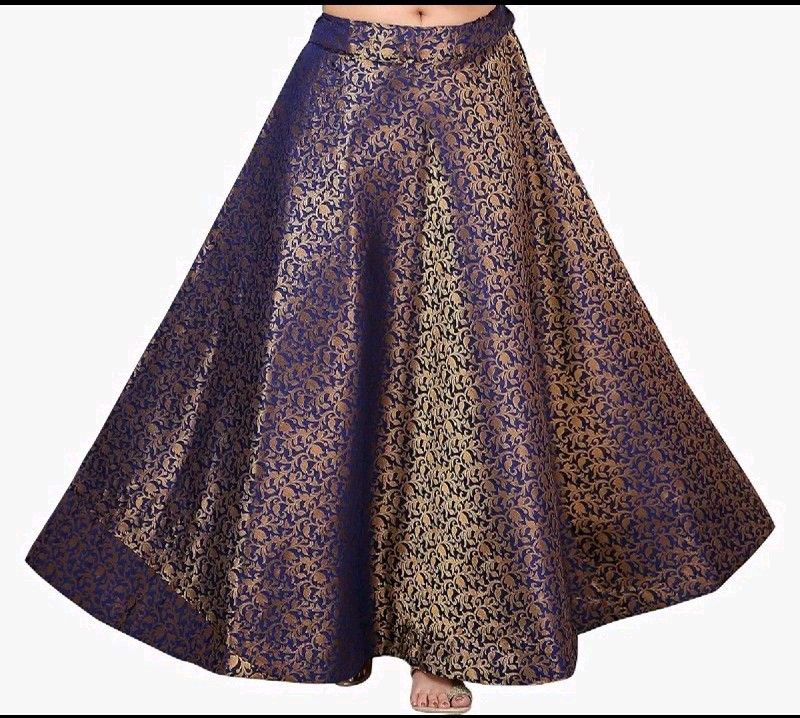 Chanderi Silk Long Skirt