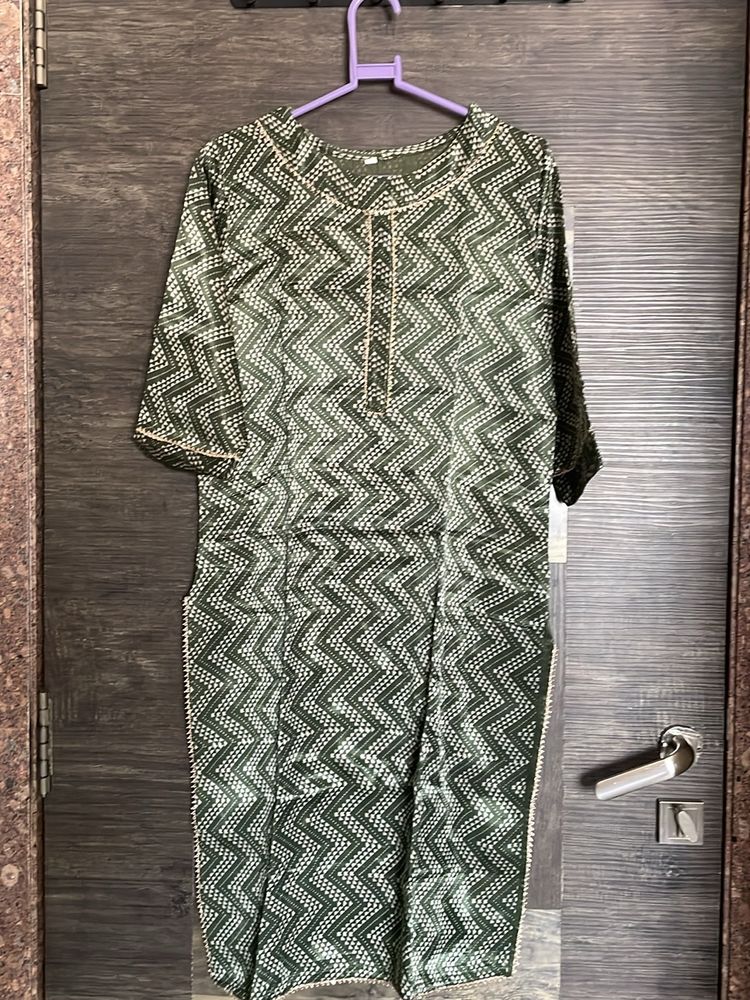 Gajji silk kurti