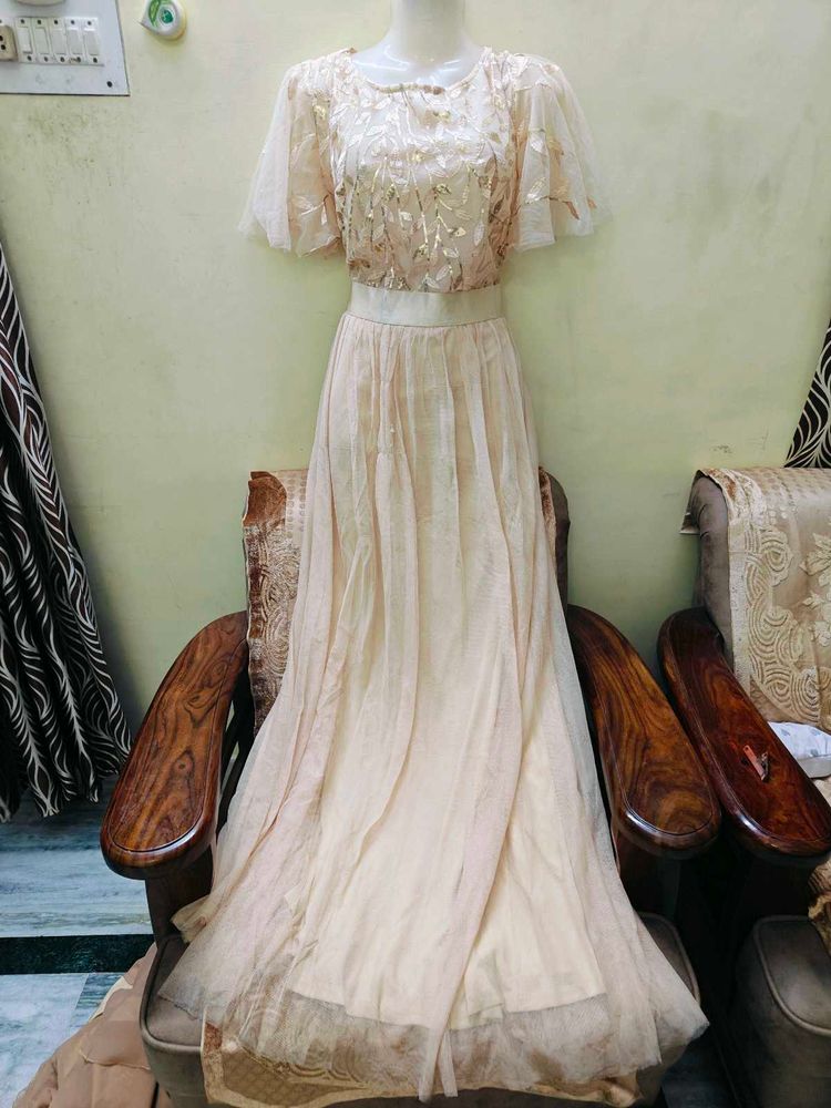 Embroidered Gown