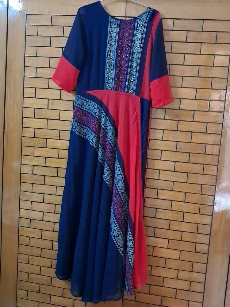 One Piece  N Flour  Length Gown  Kurta