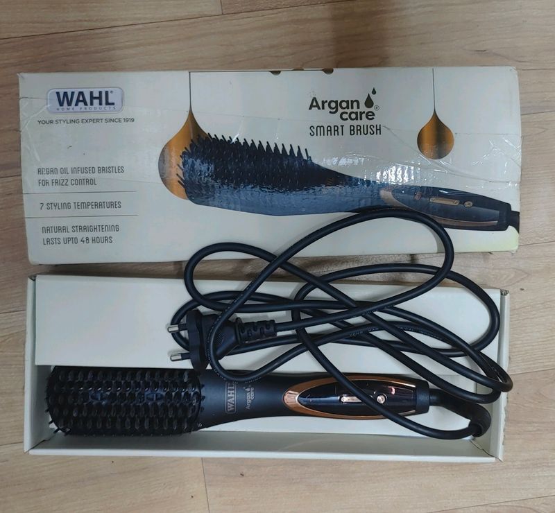 Wahl Argan Care Hair Straightener Brush