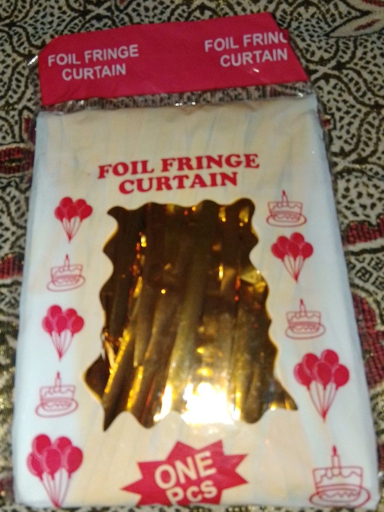 Foil Fringe Curtain