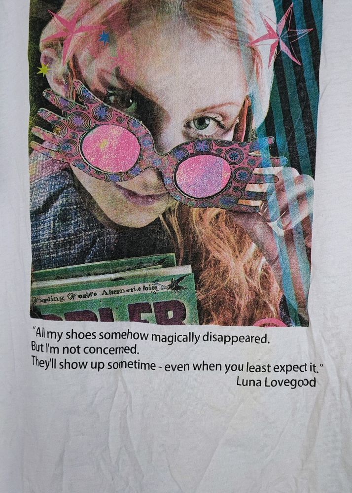 Harry Potter Merch Luna Lovegood Print With Quote