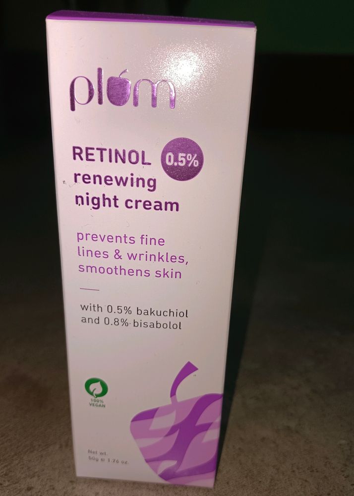 Plum Retinol Renewing Night Cream