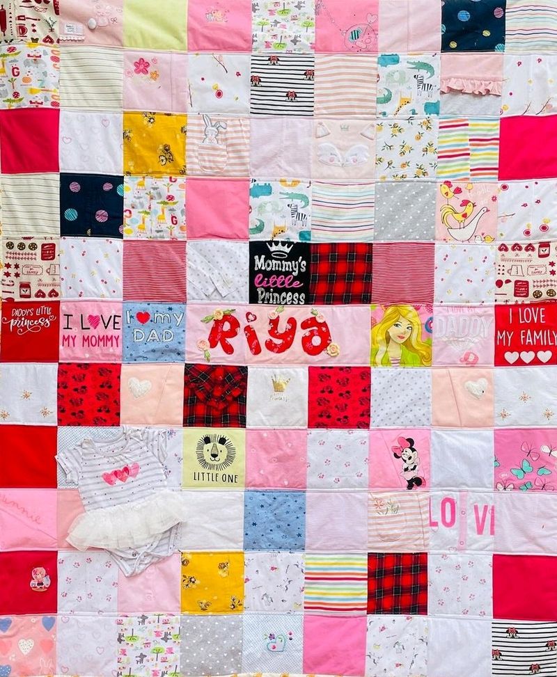 Customised Quilt For Your Kids Memories 💗