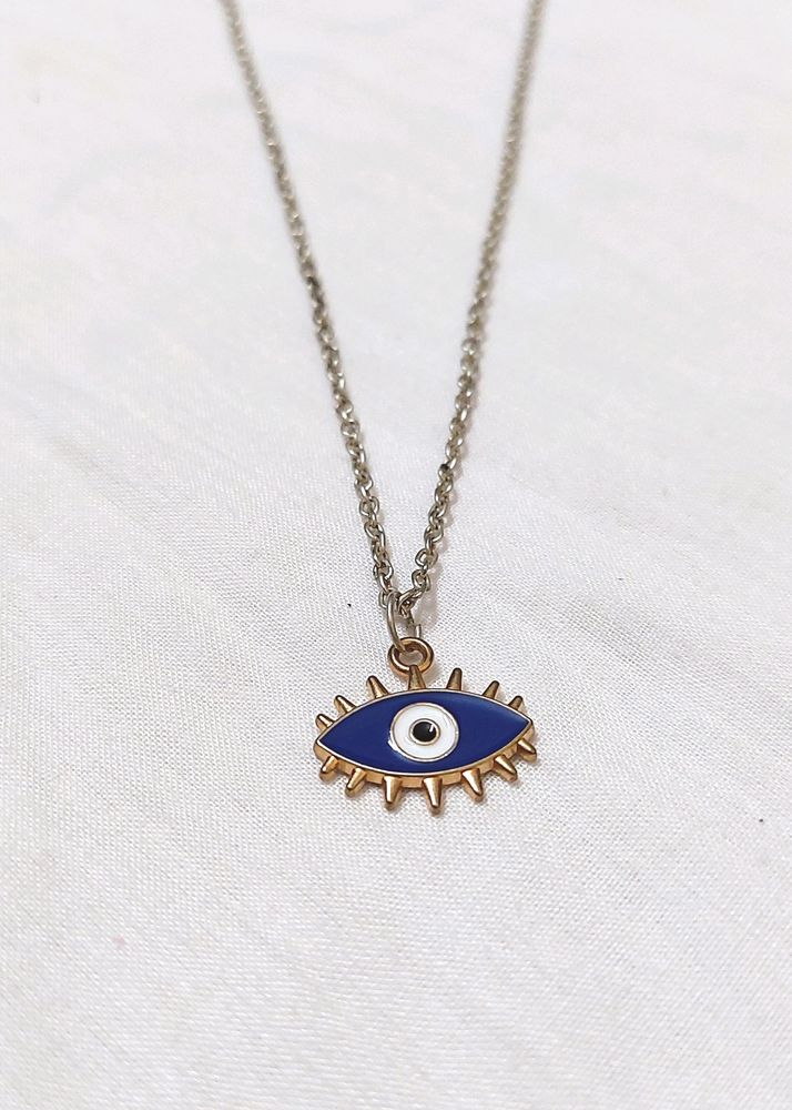 Evil Eye Pendant With Chain