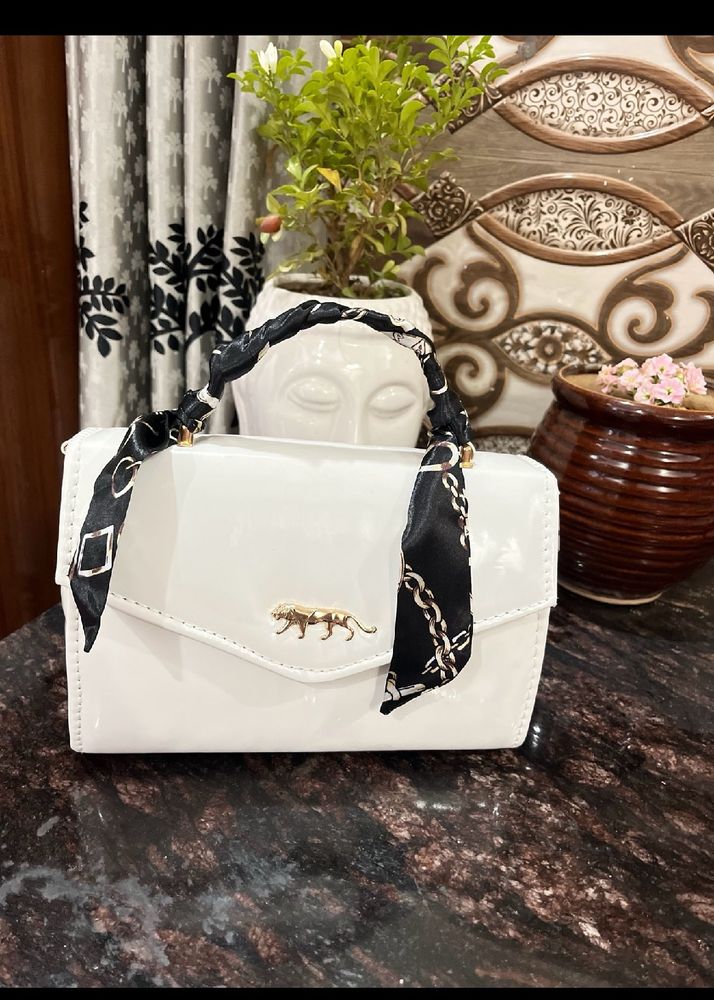 Sabyasachi Inspired white bag