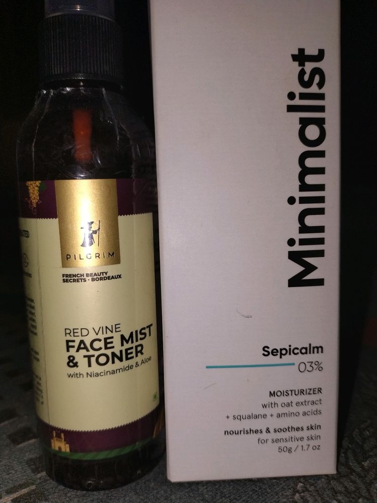 Face Toner And Moisturizer