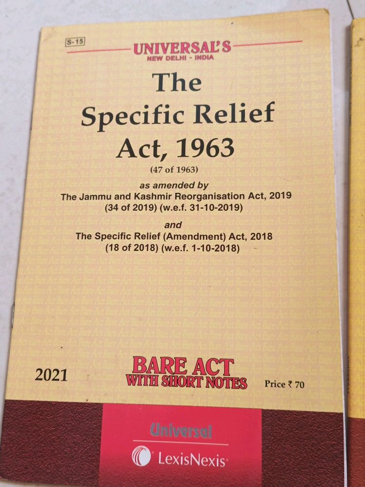 Specific Relief Act