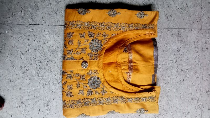 Mustard Kurta Salwar