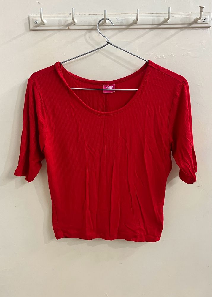 Red Classic Top