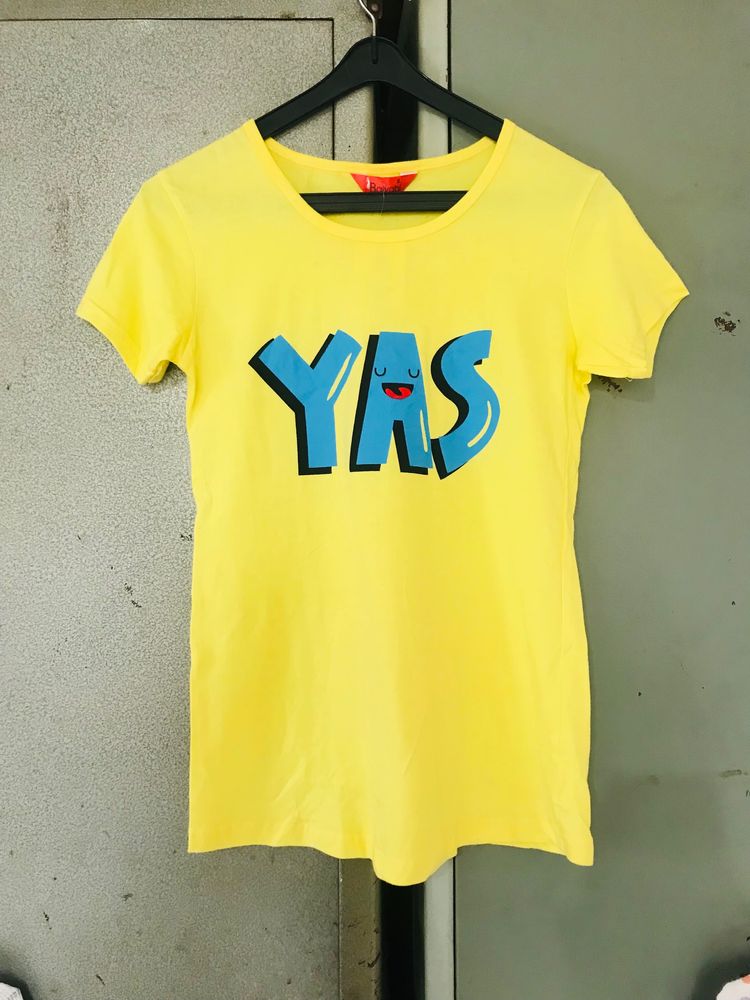 Woman’s Yellow T-shirt