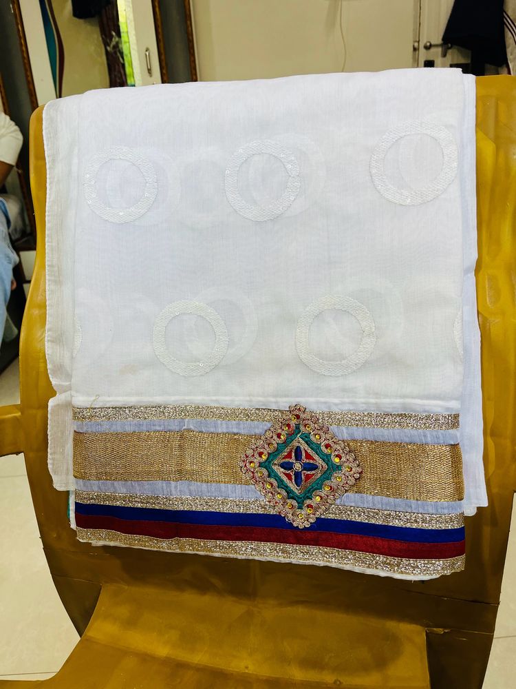 PURE COTTON WITH BRODE BORDER SAREE