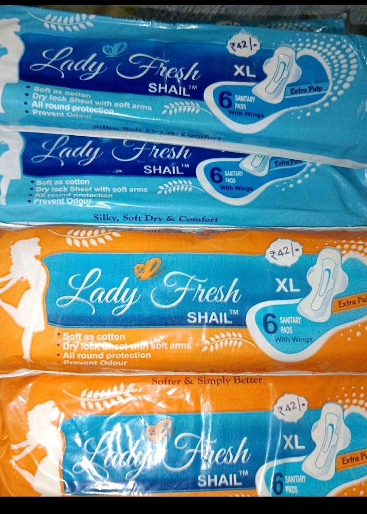 Lady Fresh Shail Sanitary Napkin.