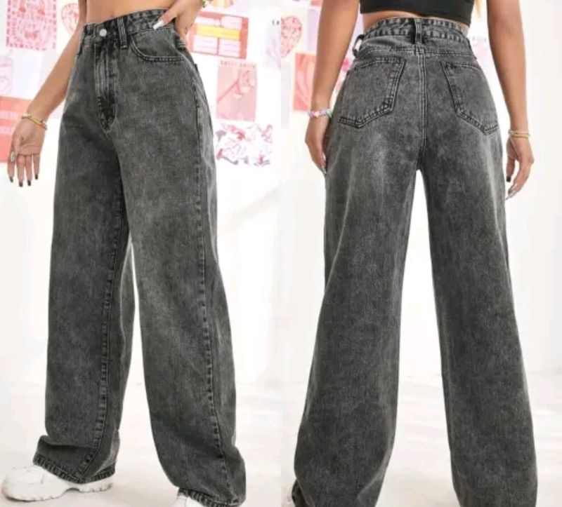 Charcoal Boyfriend Jeans