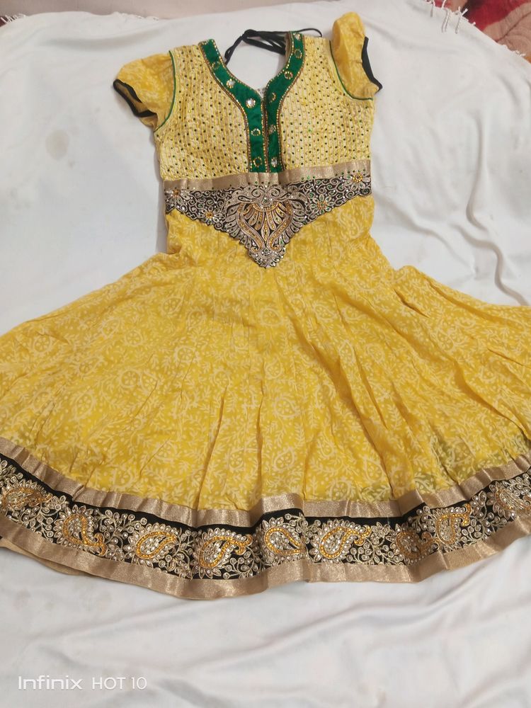 Stone Work Gown With Duppata