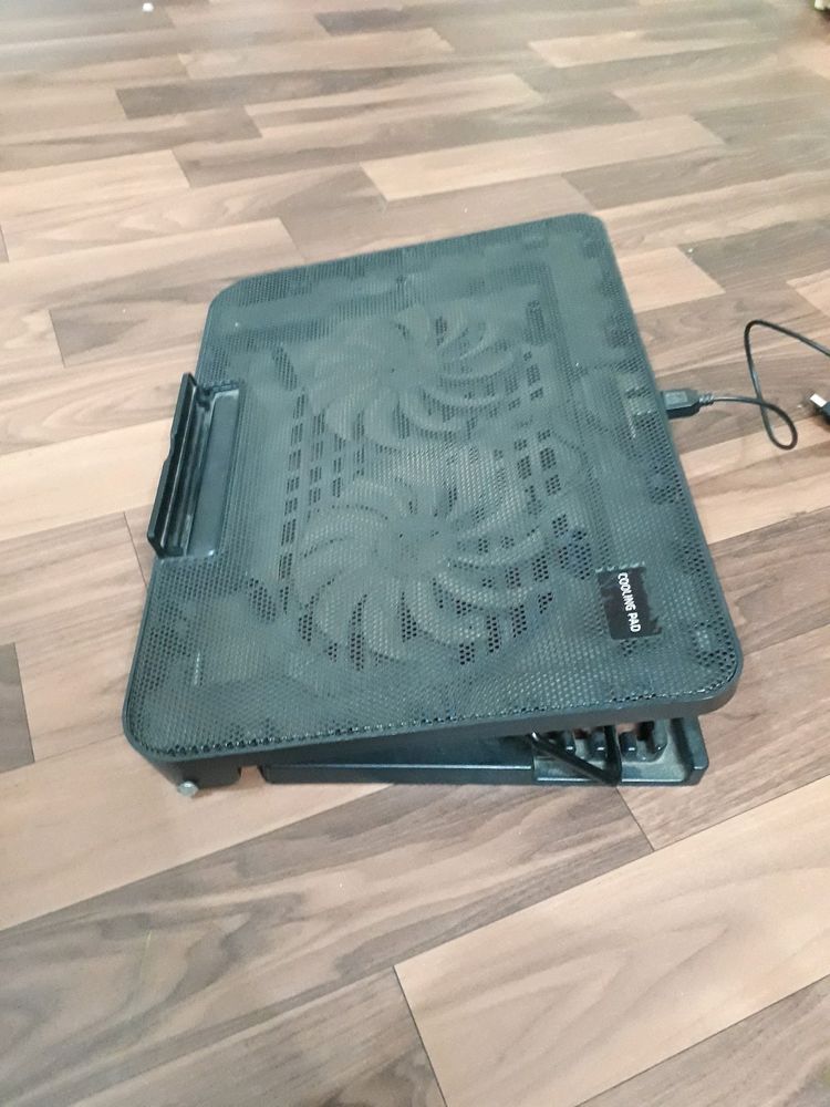 Blue Laptop Cooling Pad