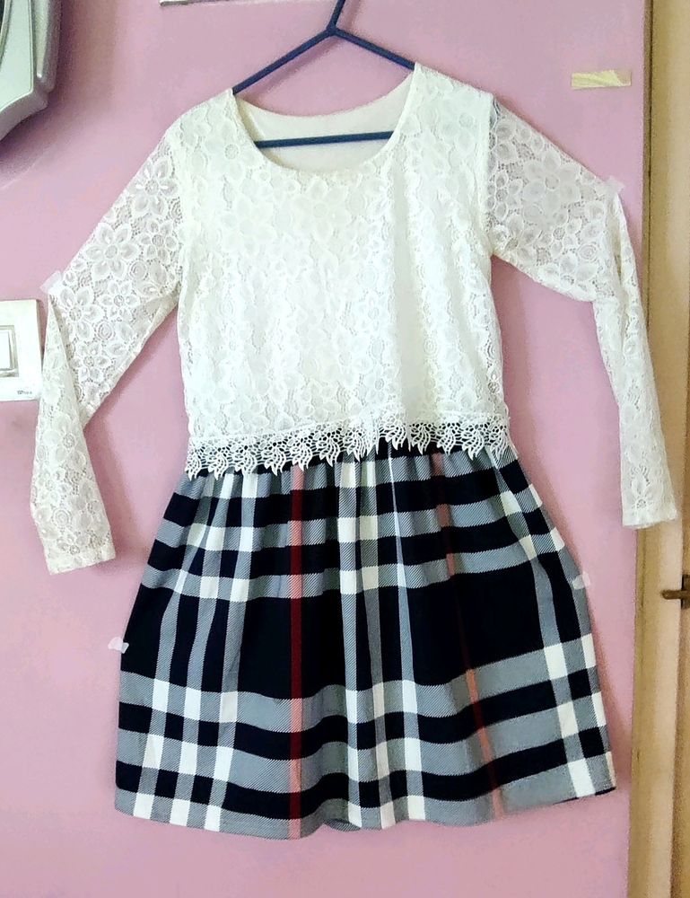 School Girl Style Party Dress