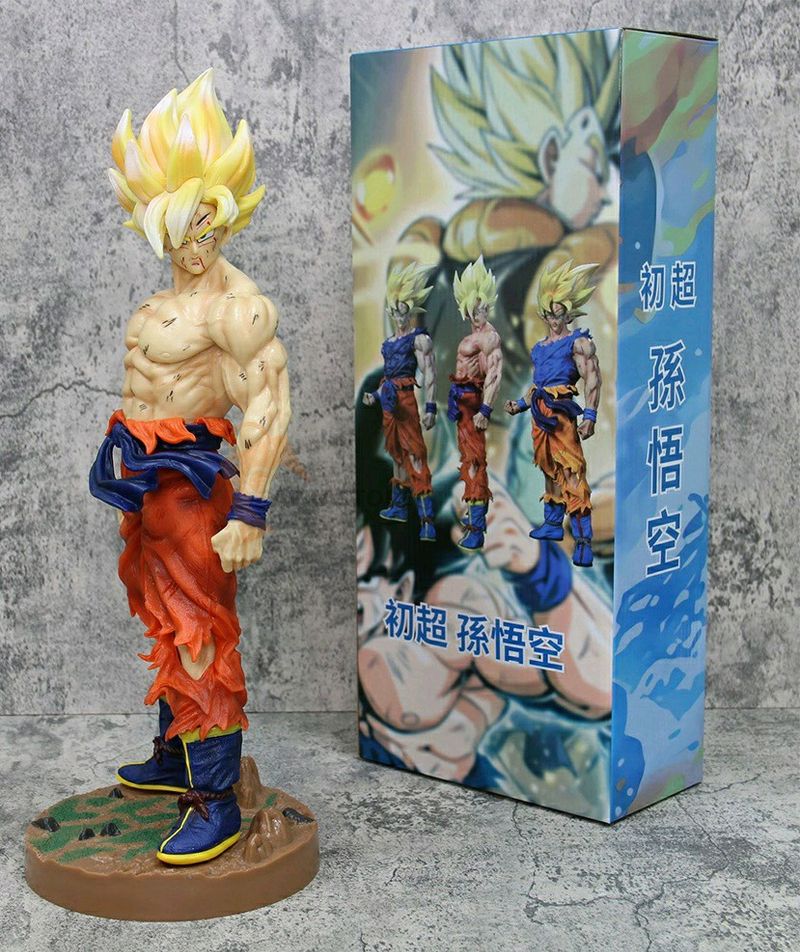 Shirtless Goku Super Saiyyan Action Figure