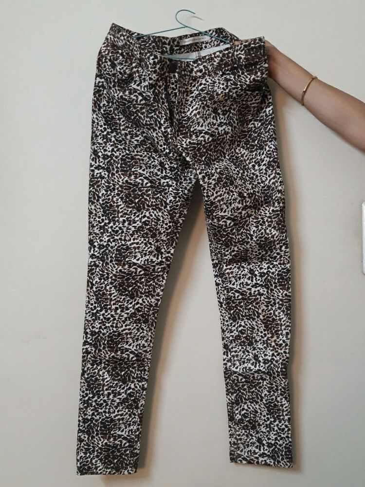 Tiger Print Trousers
