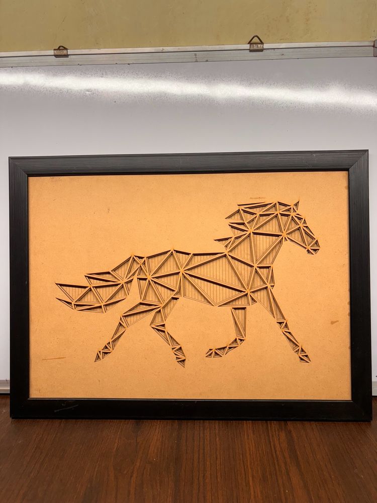 Wooden horse Frame