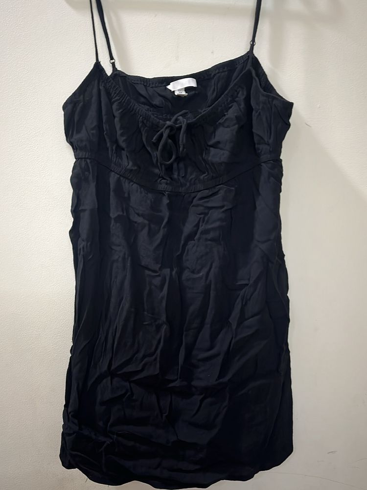 Cute H&M Black Short Dress