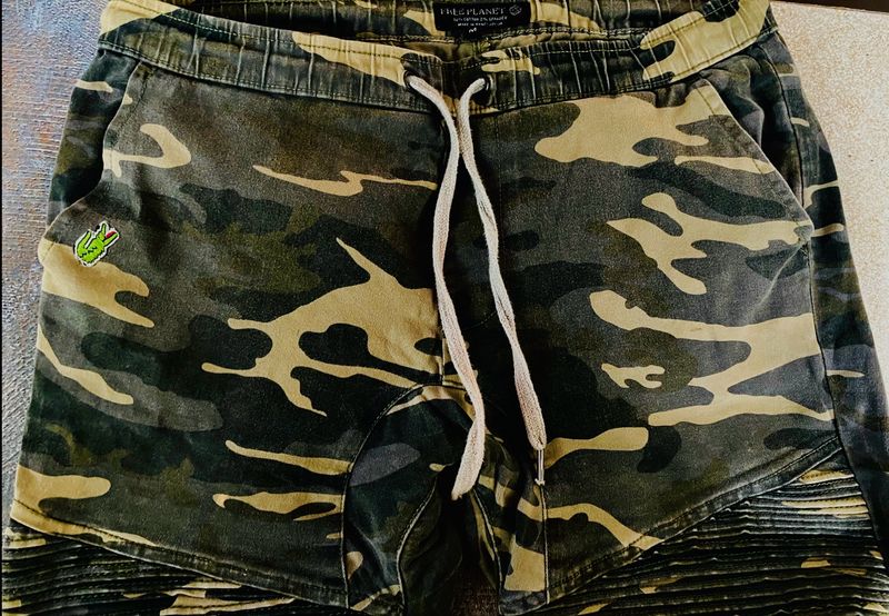 Military Print Joggers