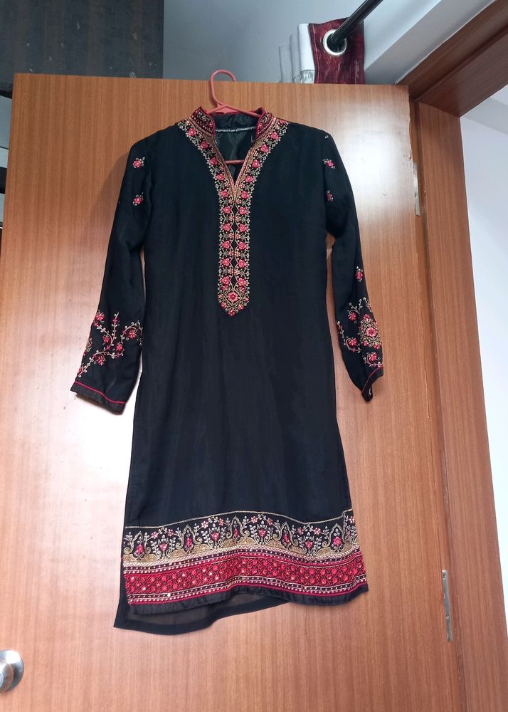 Black Kurta