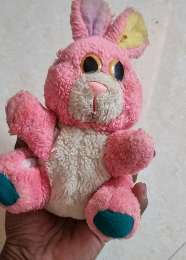 Pink Rabbit Soft Toy