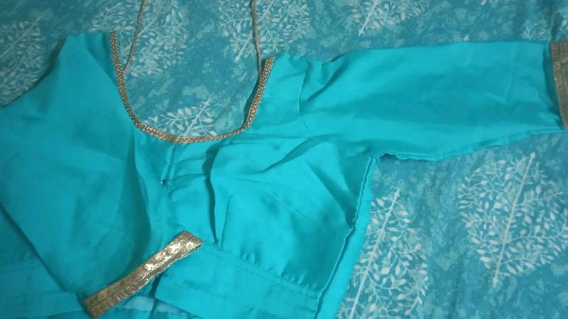 Sky Blue Women Blouse