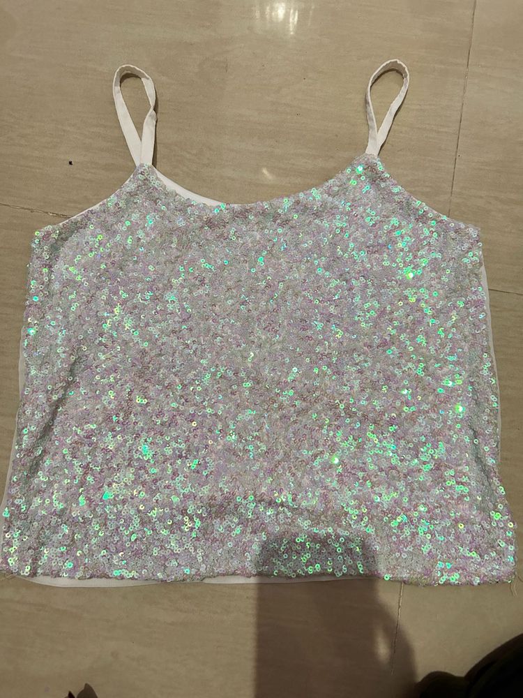 Sequins Cami Top