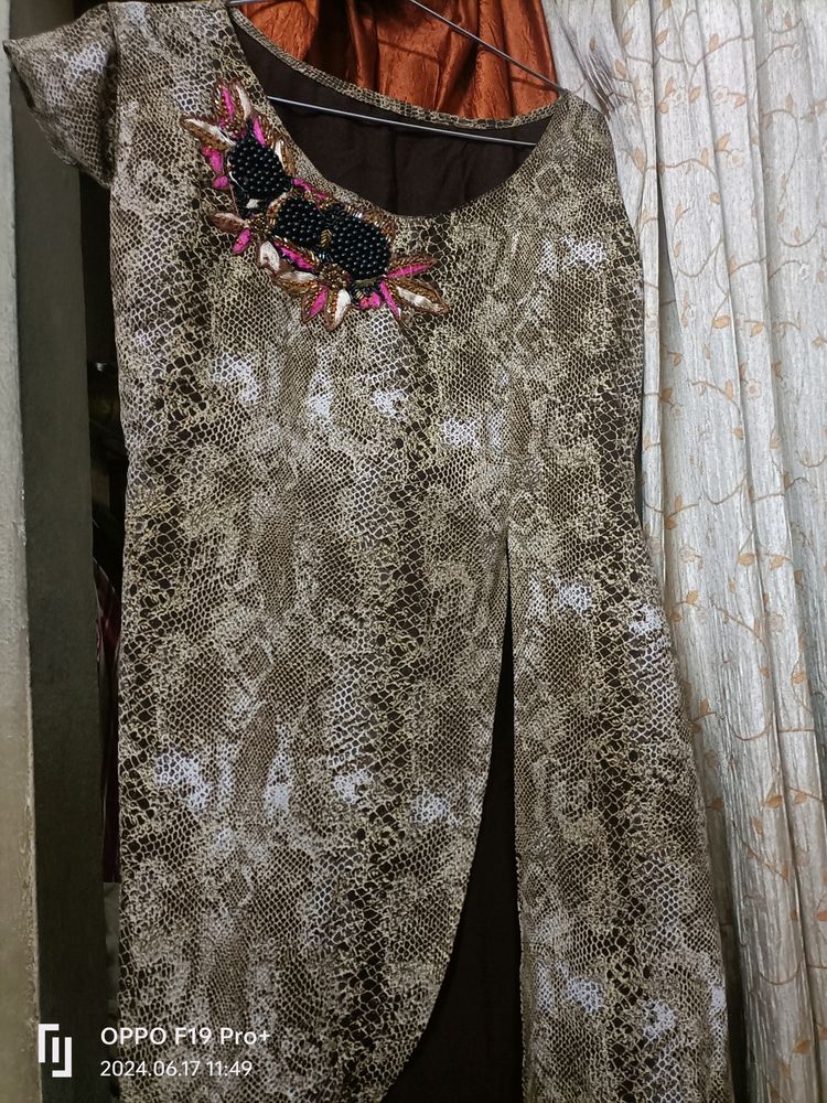 New Designer Asymmetric Hem Kurta