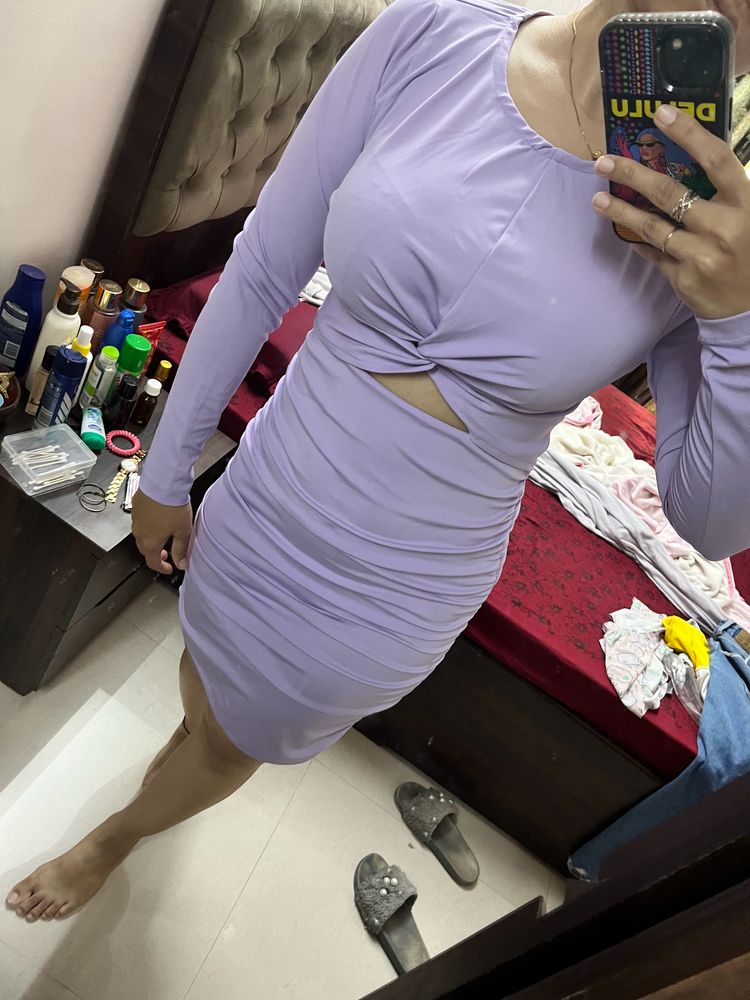 Lavender Bodycon Dress