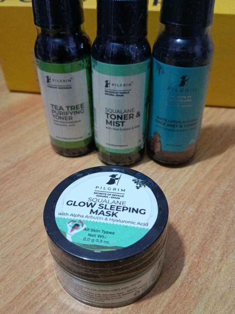 Pilgrim Toner & Sleeping Mask