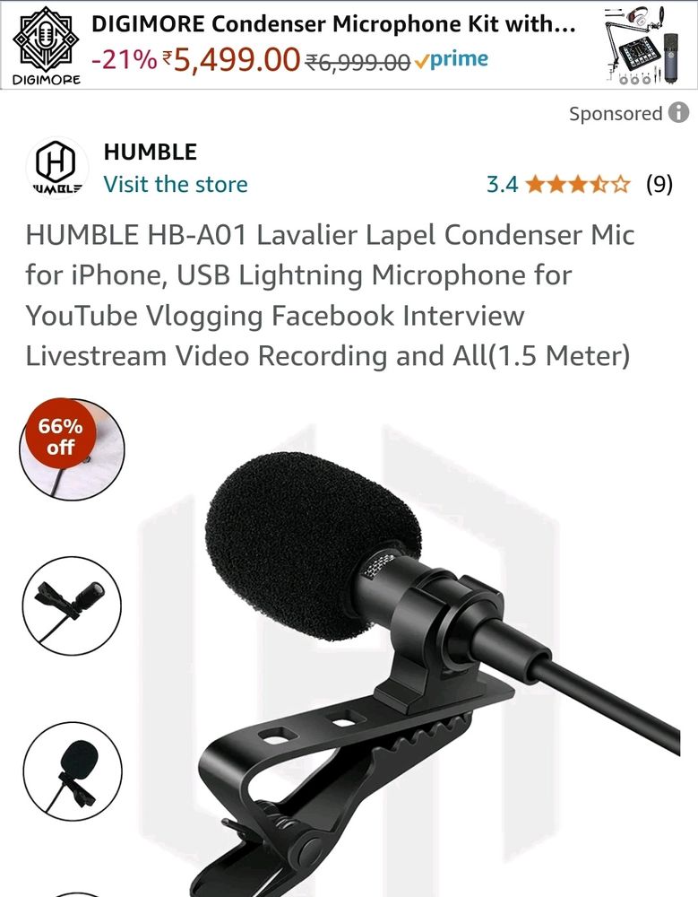 MIC FOR YOUTUBE CREATER