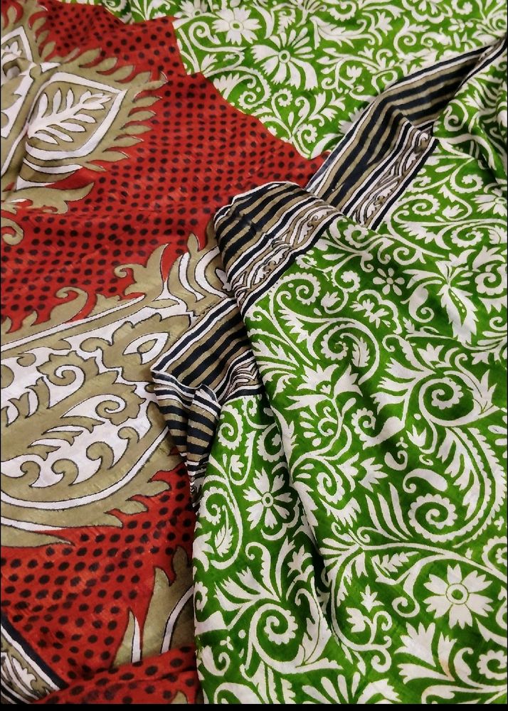 Puresilk Blockprint Saree