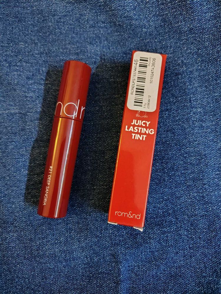 Rom&Nd Juicy Lasting Lip Tint Deep Sangria