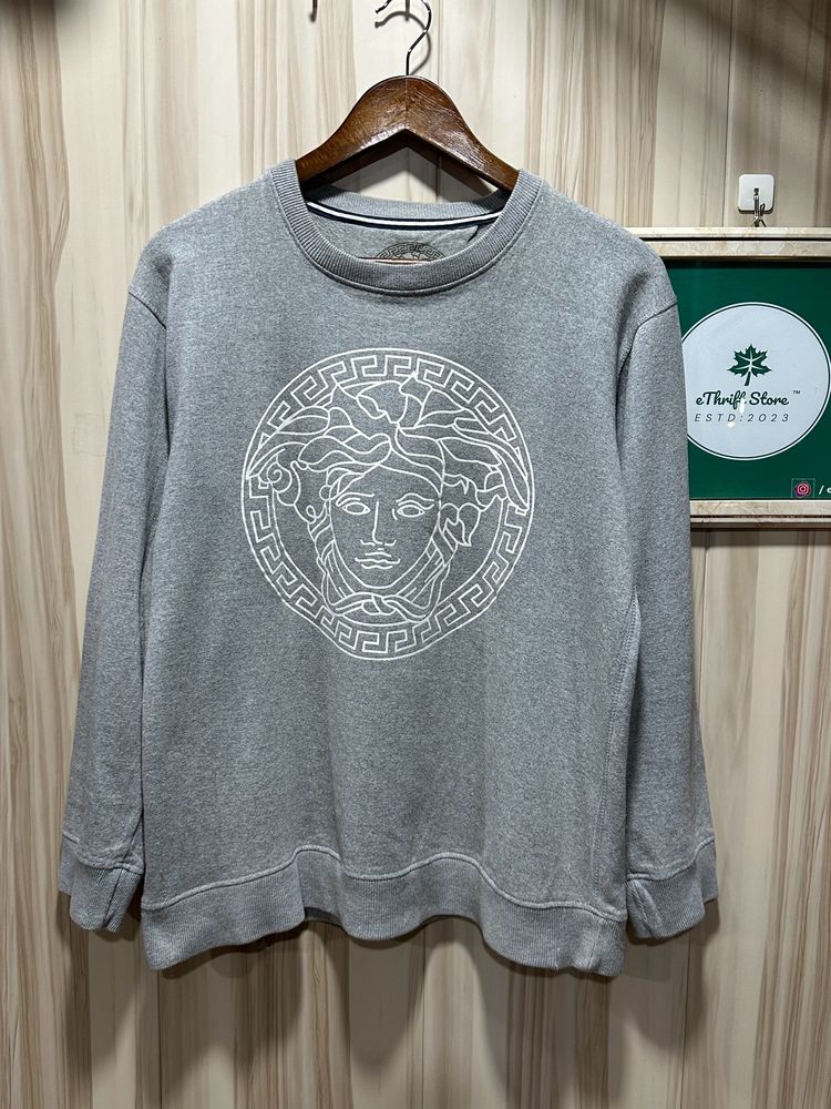 Versace Replica Grey Sweatshirt