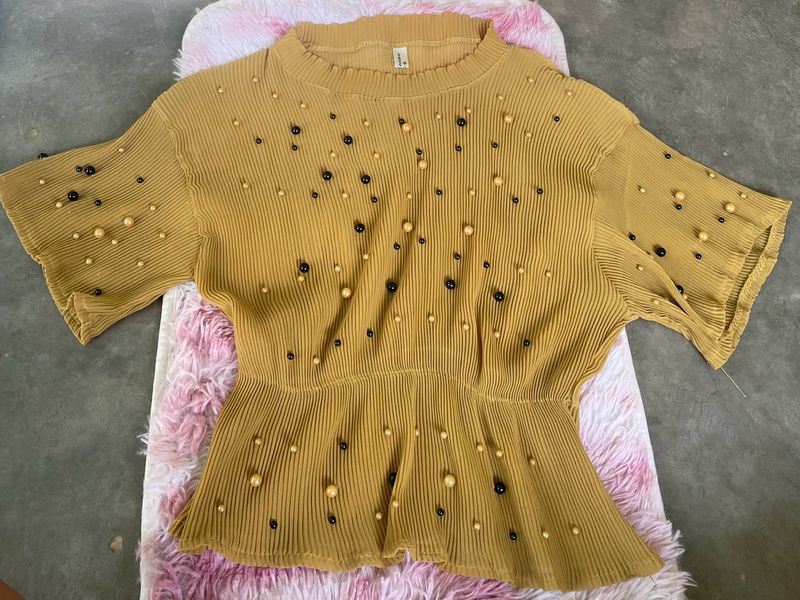 Mustard Yellow Top