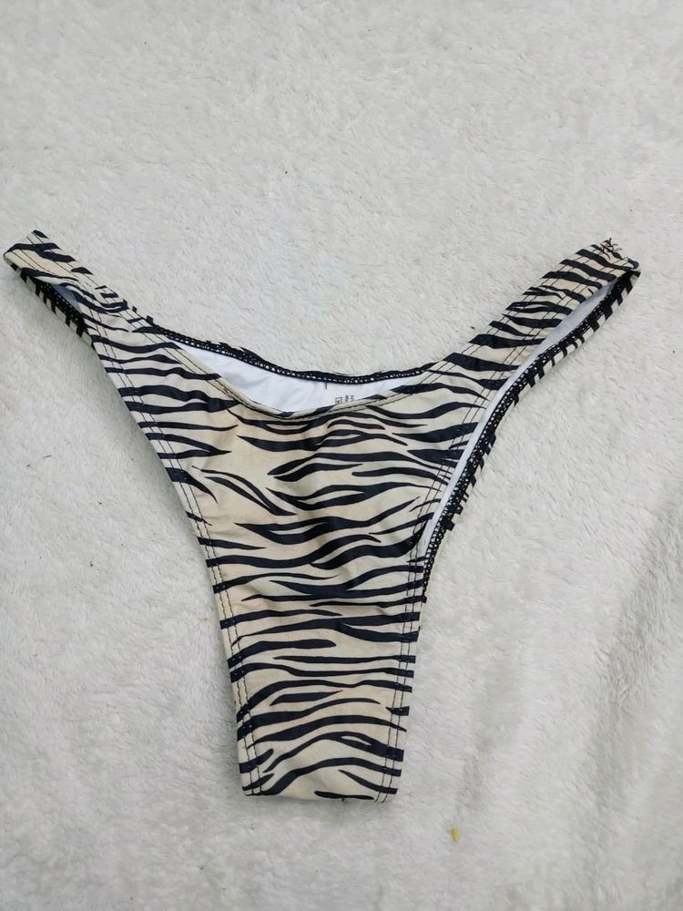 Tiger Print Look Panty