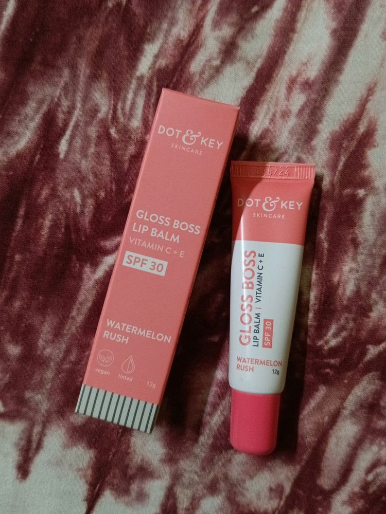 Dot & Key Gloss Boss Lip Balm Vitamin C+E SPF30