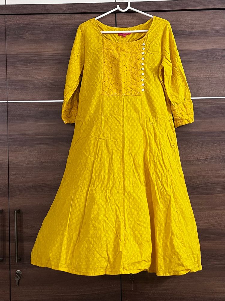 Beautiful Bright Anarkali!!