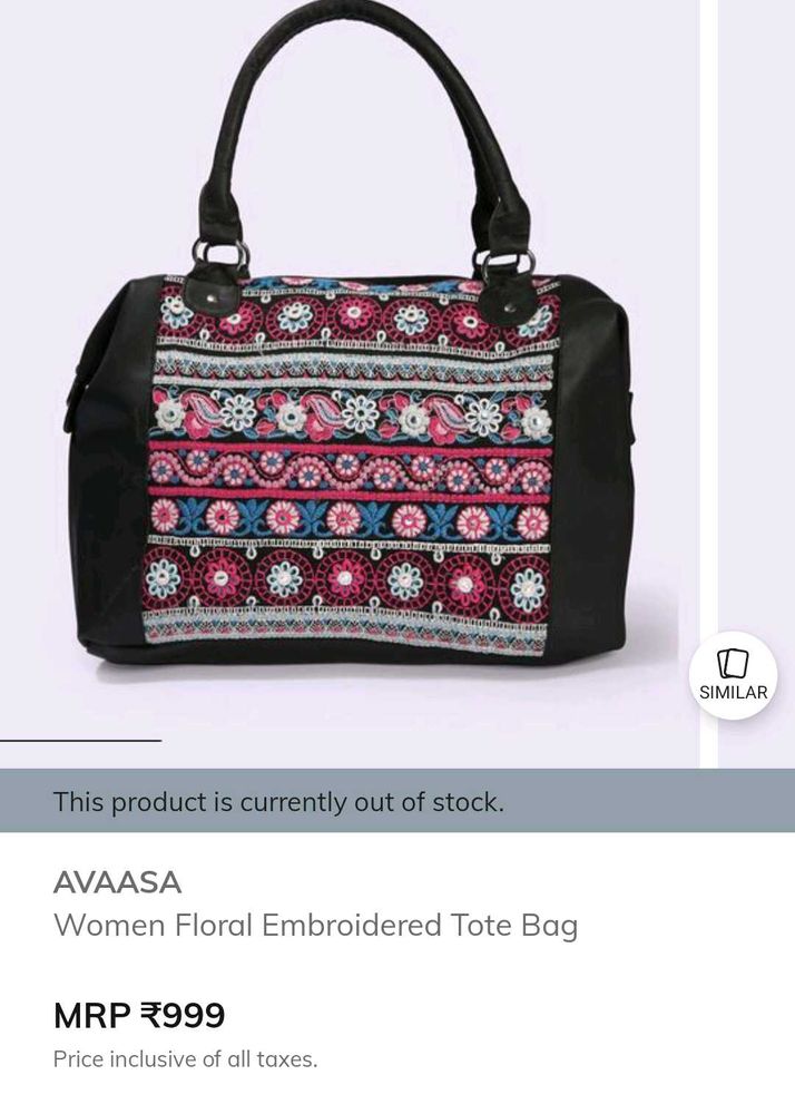 45% 📴 On Combo 🎒Avaasa Box Tote Bag