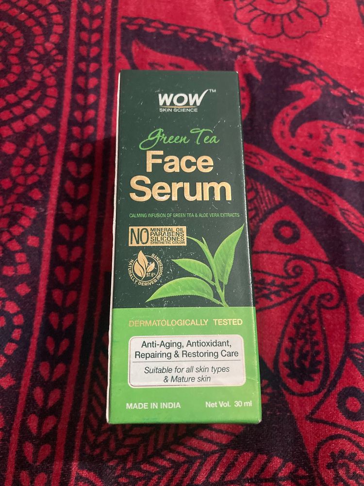 Wow Green Tea Face Serum