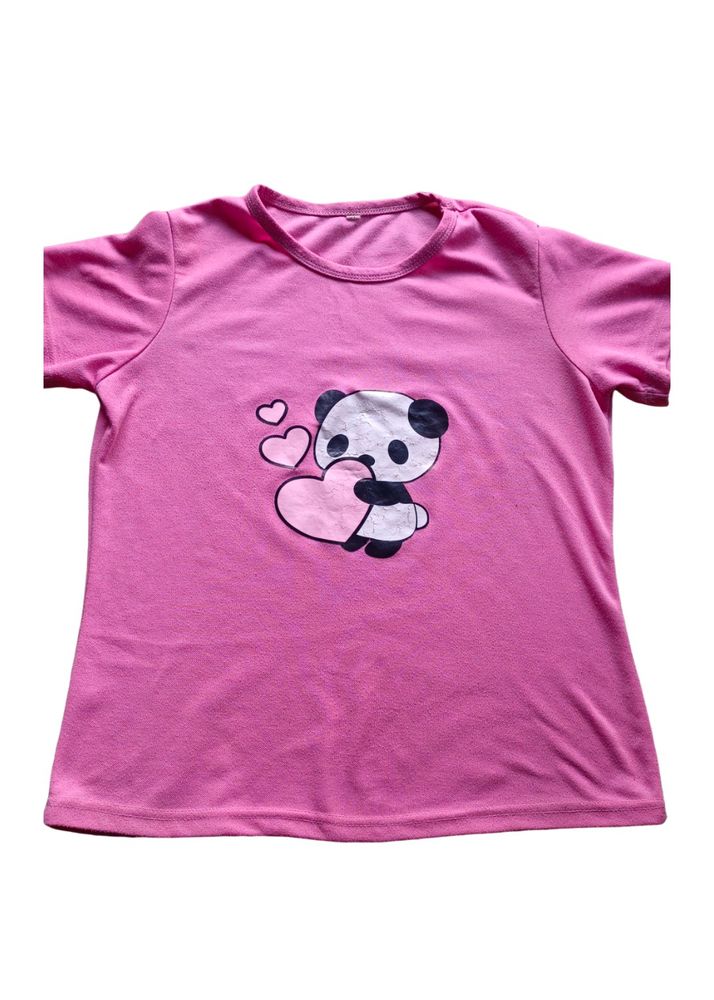 Pink Crop Tshirt/Top For Women