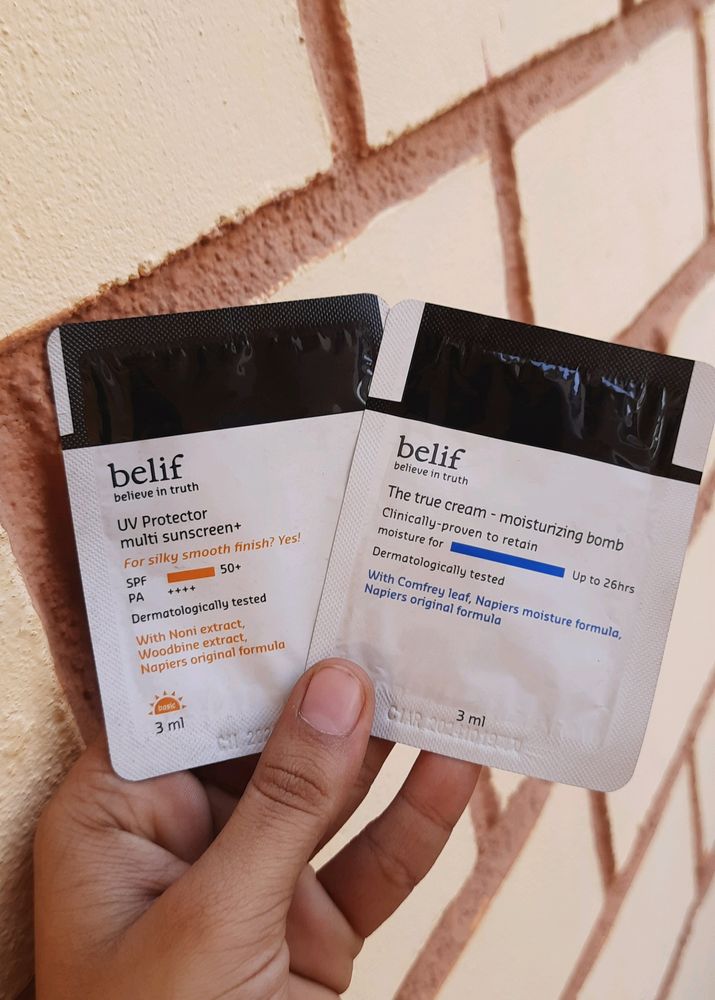 Belif Sunscreen And Mostururiser