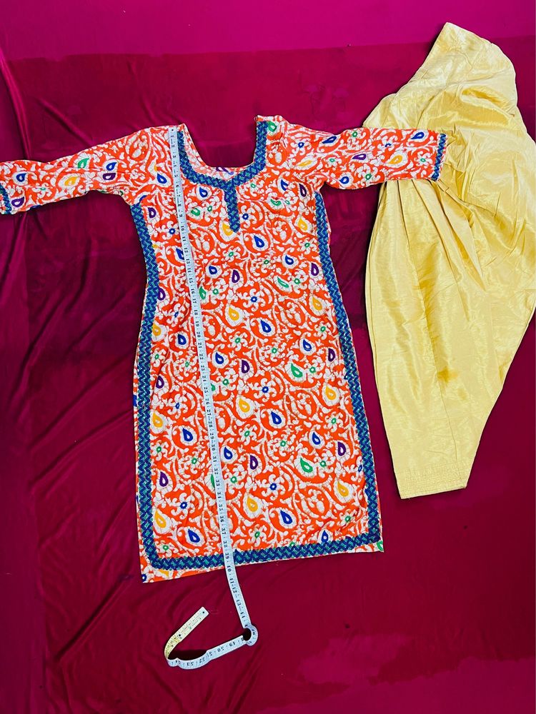 Punjabi Salwar Suit / Girls Kurta Salvar