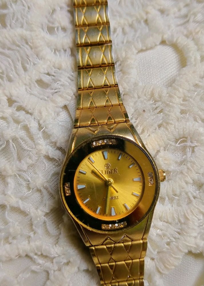 Golden Women Watch