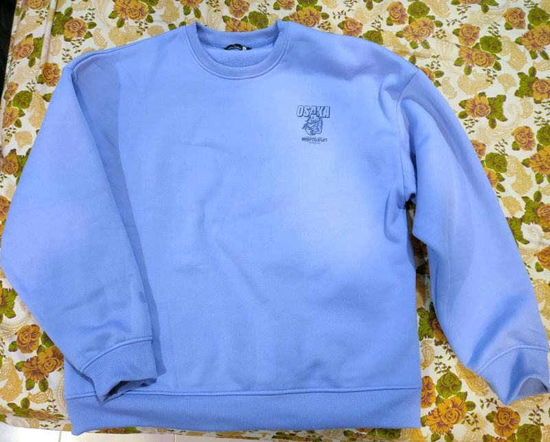 Soft Pastel Blue Sweatshirt🫐