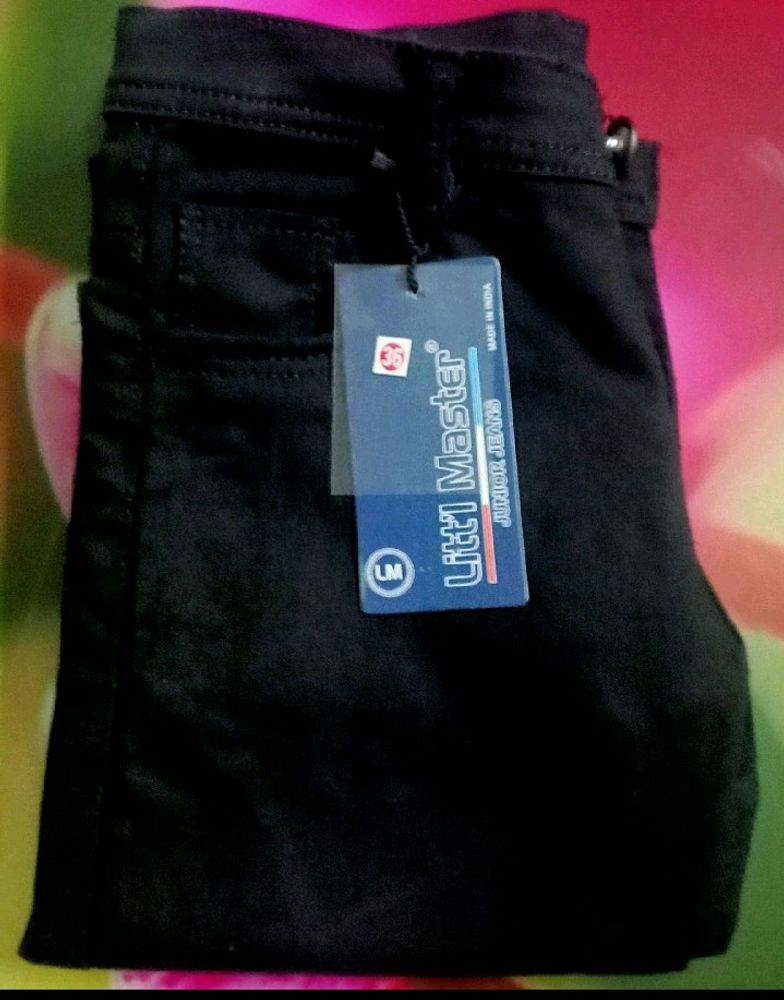 Little Master Brand New Black Jeans For Boys